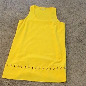 Yellow summer dress